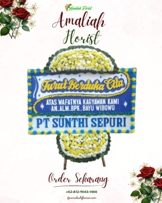 Papan Bunga Duka di Palam