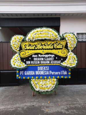 Papan Bunga Duka di Palam