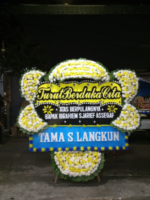 Papan Bunga Duka di Palam
