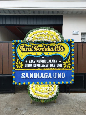 Papan Bunga Duka di Palam